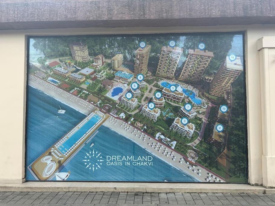 Dreamland Oasis Private Garden Apartment Chakvi Exterior photo